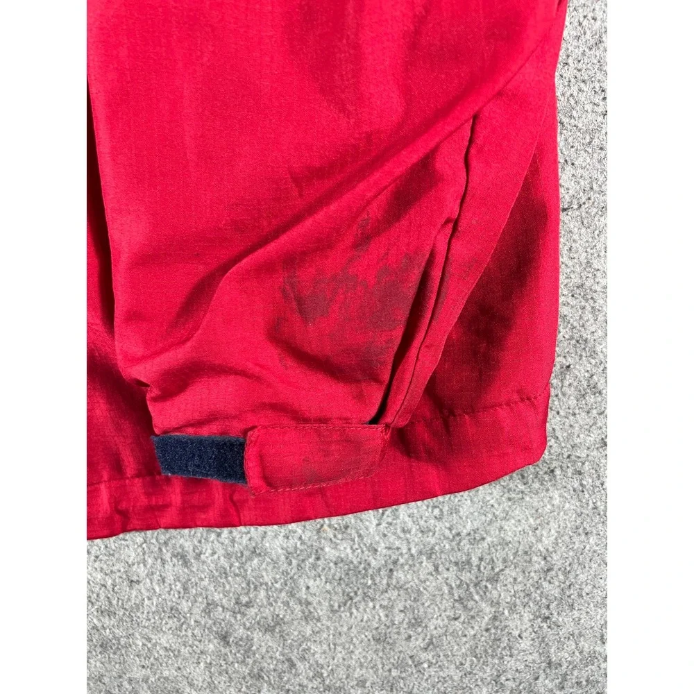 Vintage Patagonia Full Zip Mesh Lined Fleece Collar Jacket Men Large Red Outdoor